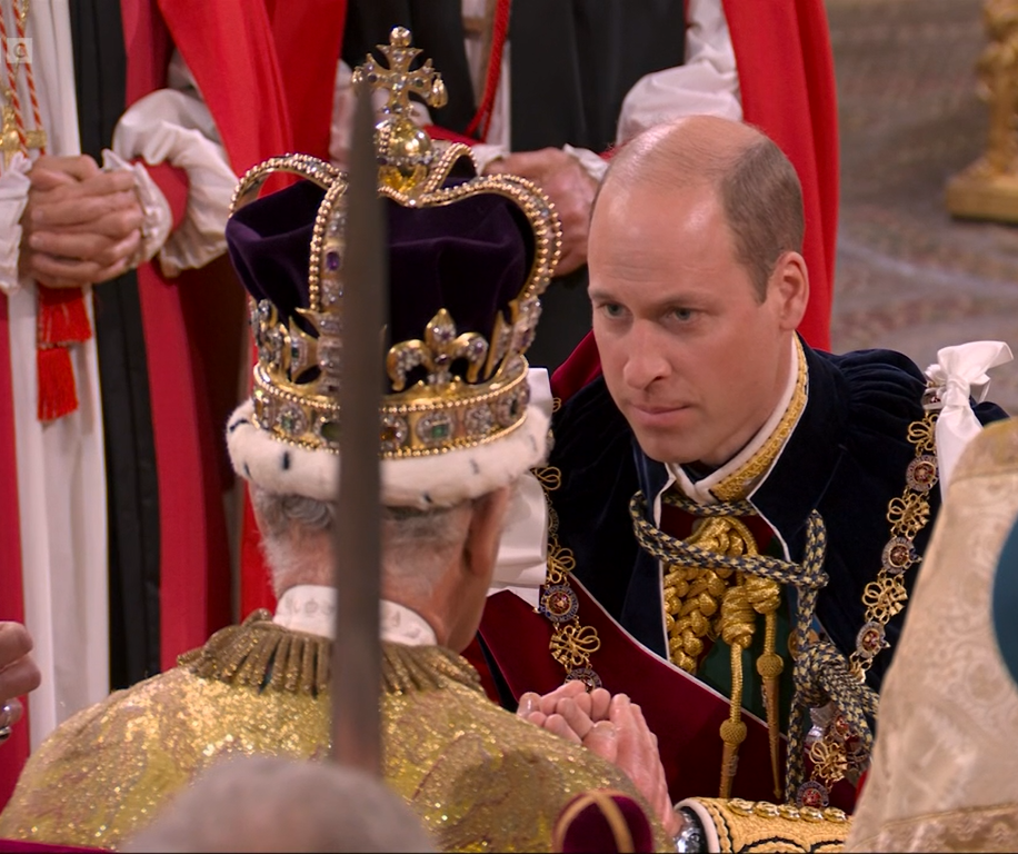 William's allegiance.