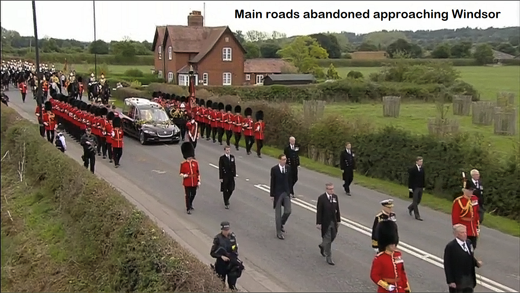 Final procession