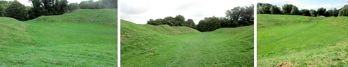 The amphitheatre itself.