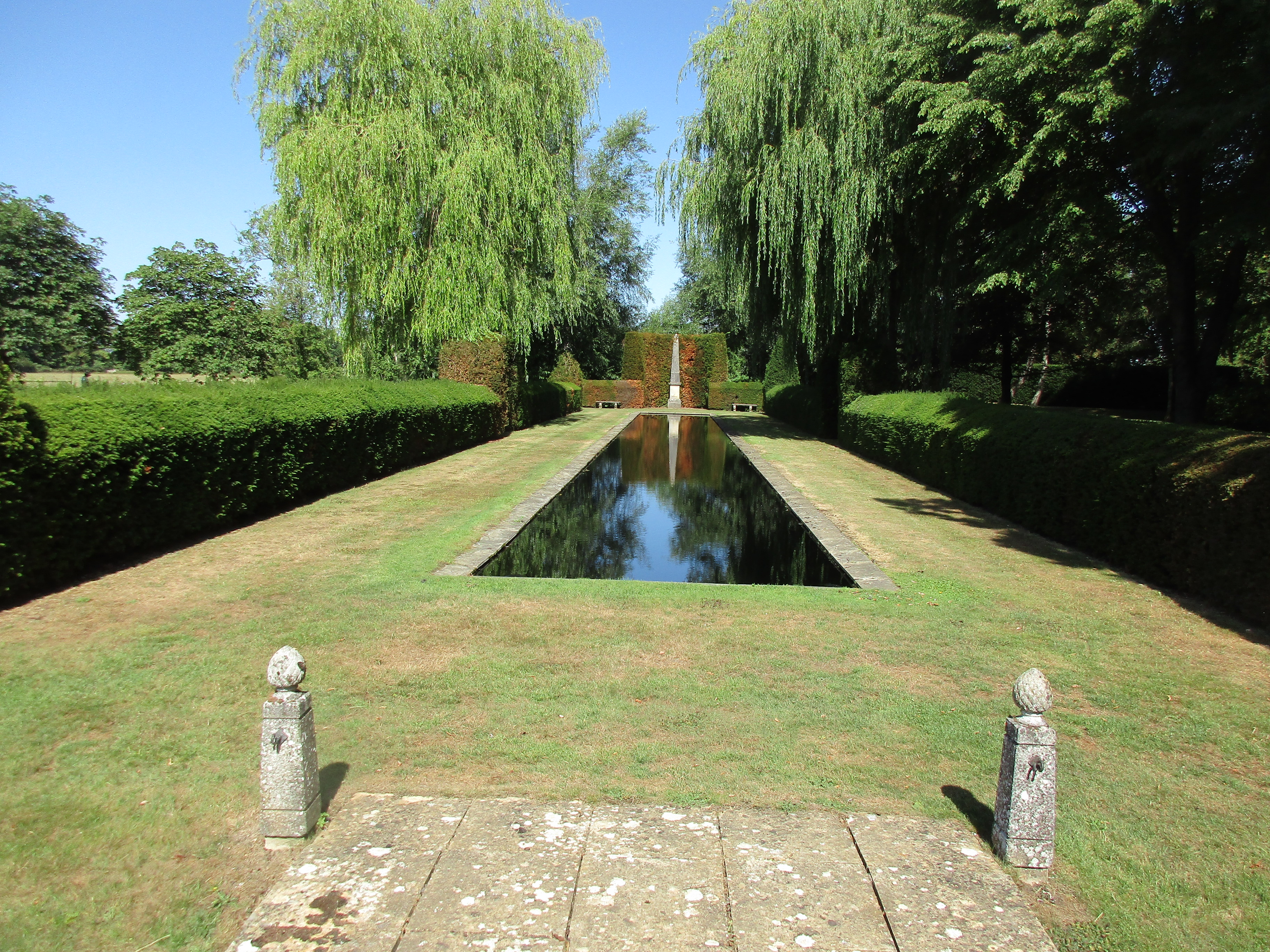 Reflection pool.