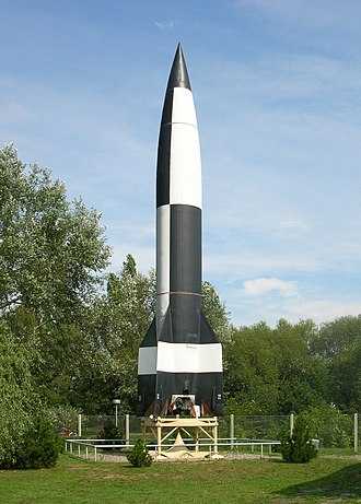 A V2 Rocket.