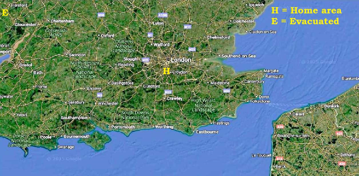 Locations map.